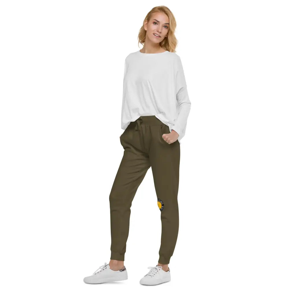 Vaccinated 4 Unisex Fleece Sweatpants - Democratic