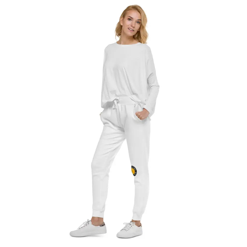 Vaccinated 4 Unisex Fleece Sweatpants - Democratic