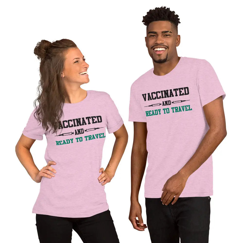 Vaccinated And Ready To Travel Unisex T-shirt - Democratic