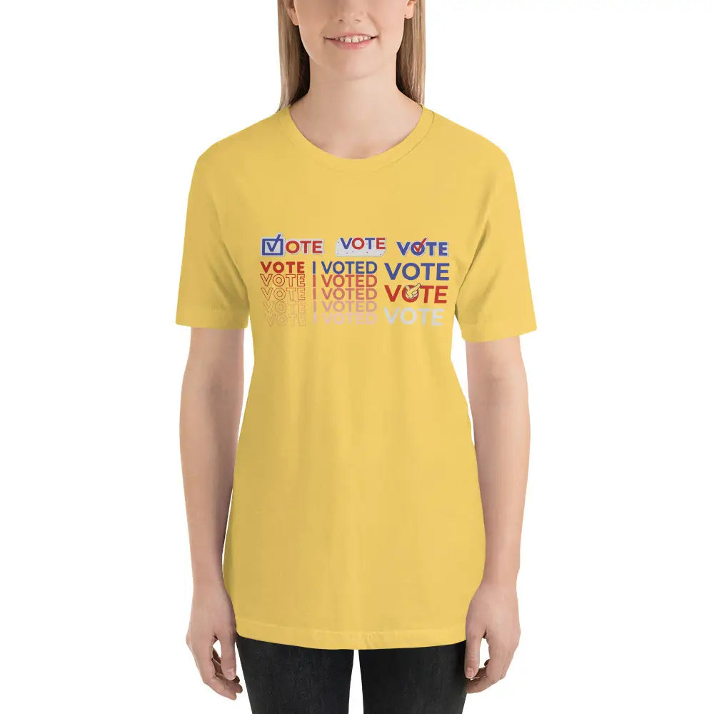 Vote Unisex T-shirt - Democratic