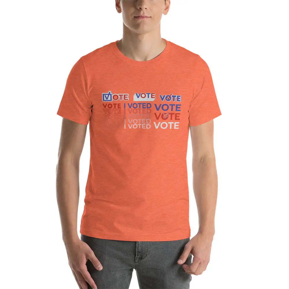 Vote Unisex T-shirt - Democratic