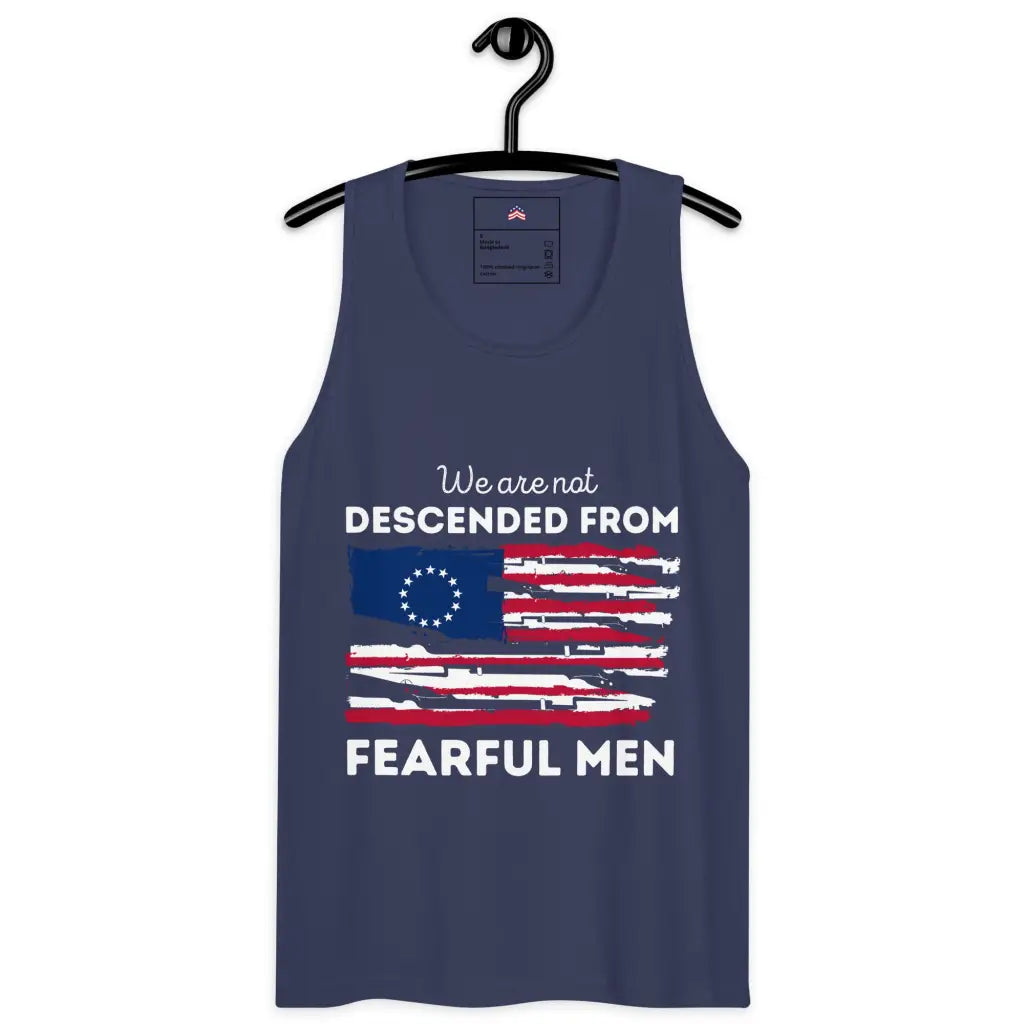 We Are Not Descended From Fearful Men Men’s Premium Tank Top