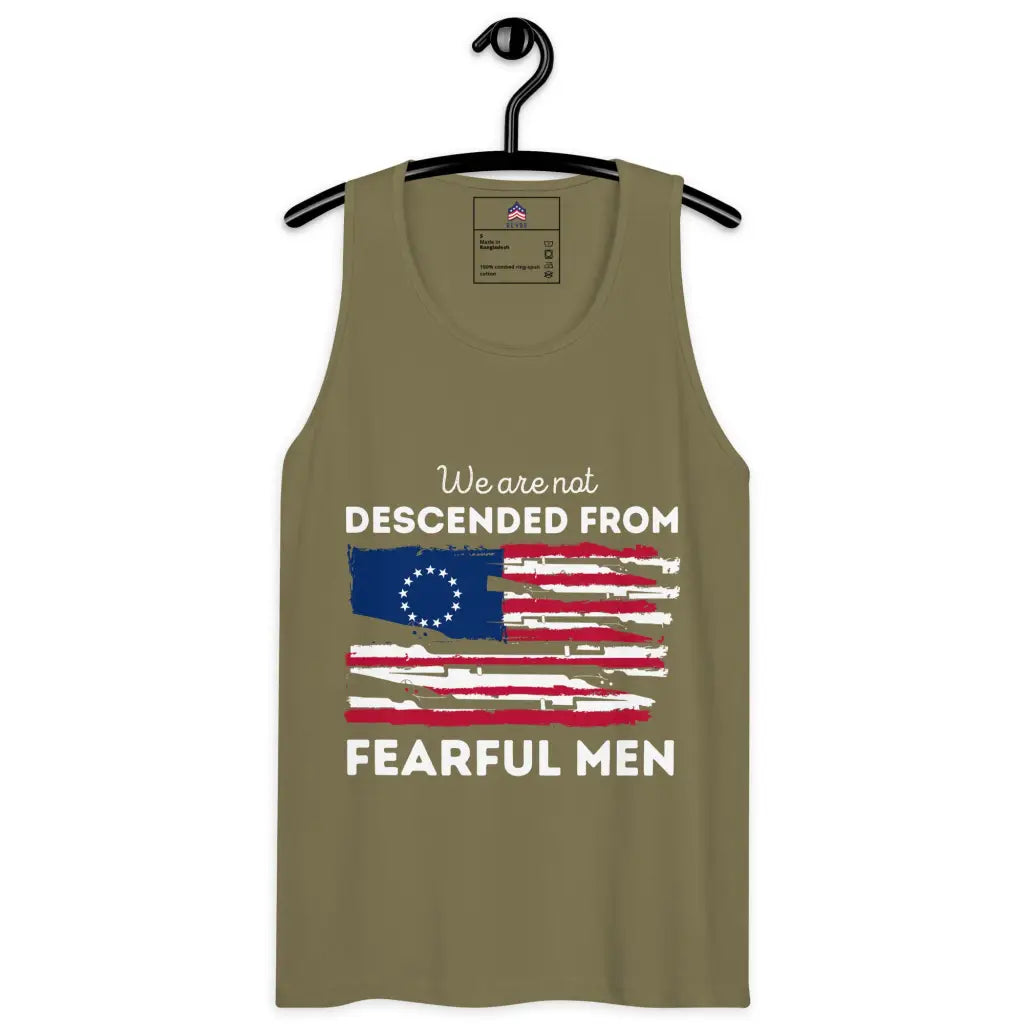 We Are Not Descended From Fearful Men Men’s Premium Tank Top