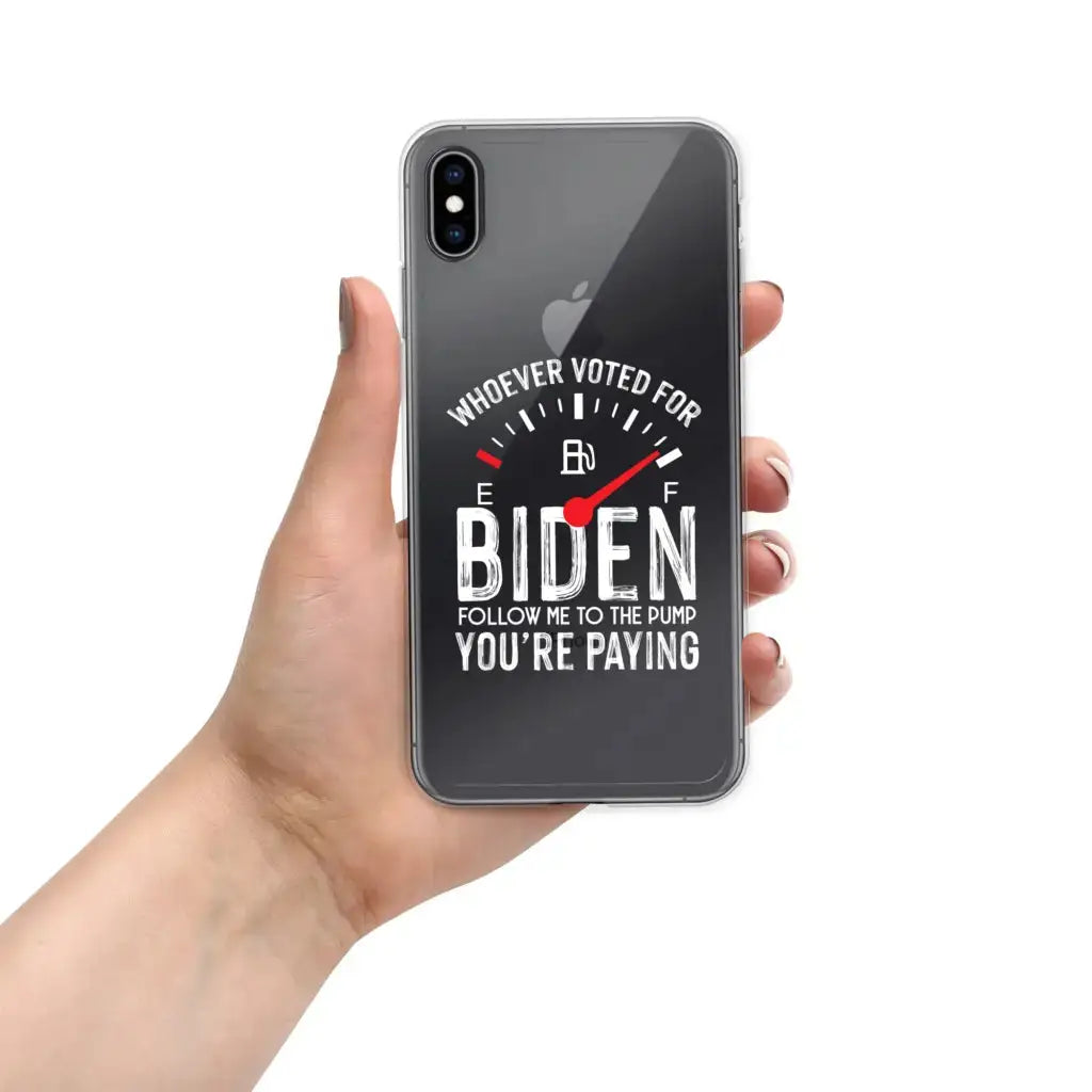 Whoever Voted For Biden Iphone Case - Republican