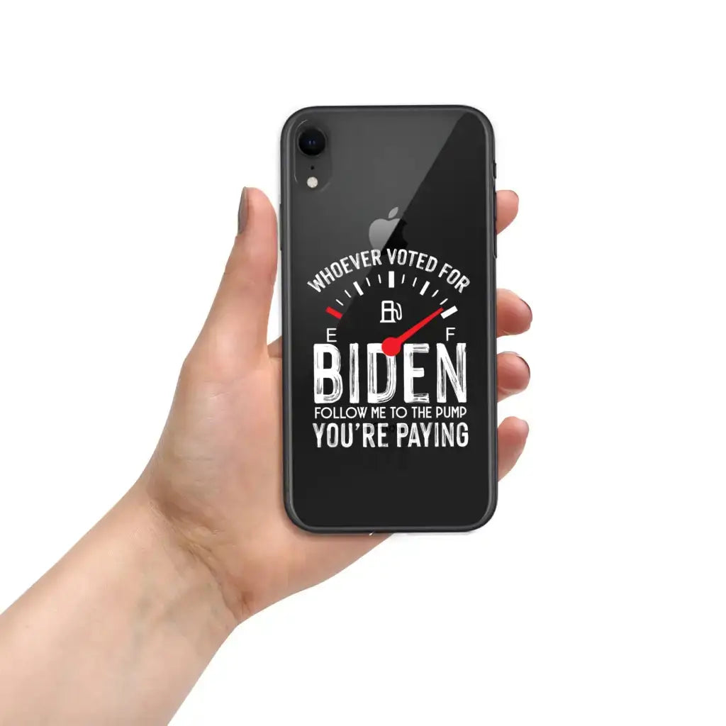 Whoever Voted For Biden Iphone Case - Republican