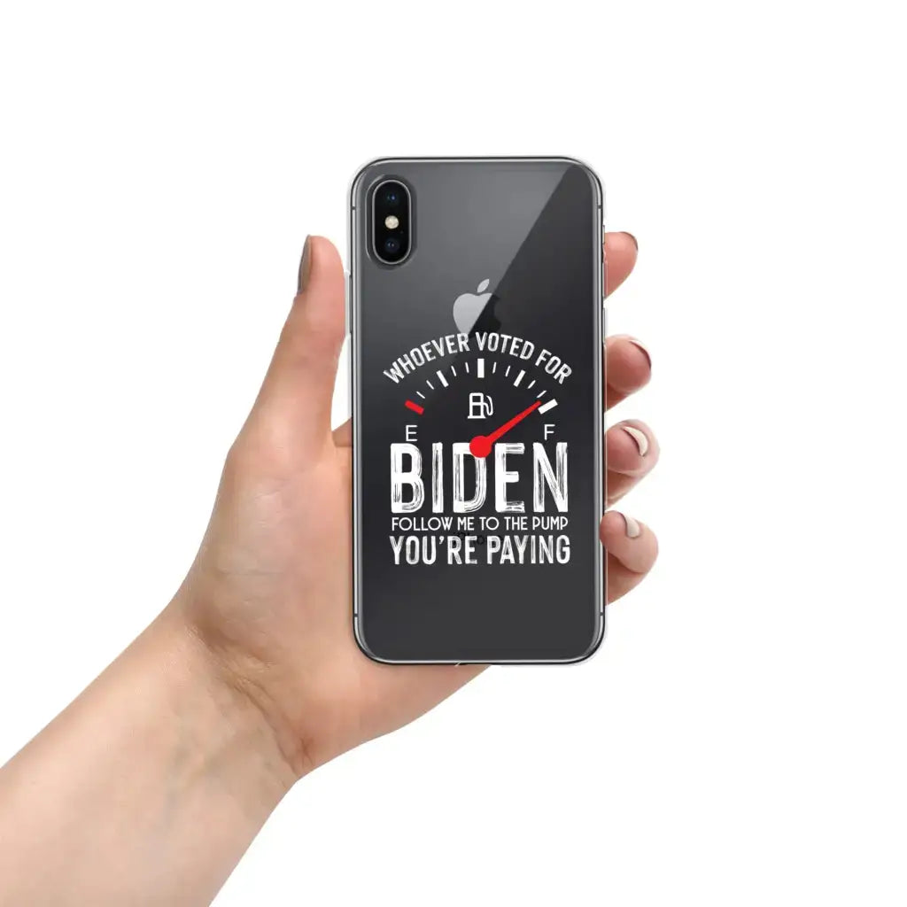 Whoever Voted For Biden Iphone Case - Republican