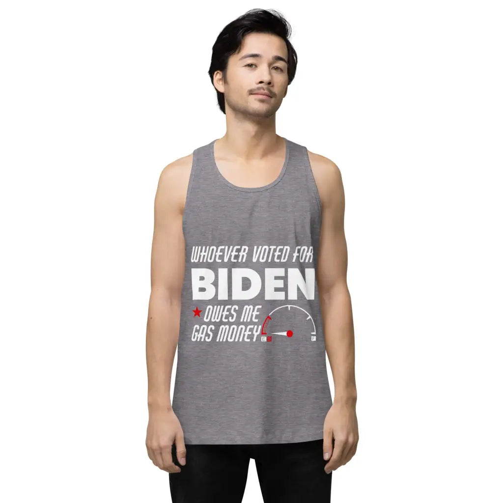 Whoever Voted For Biden Men’s Premium Tank Top - Republican