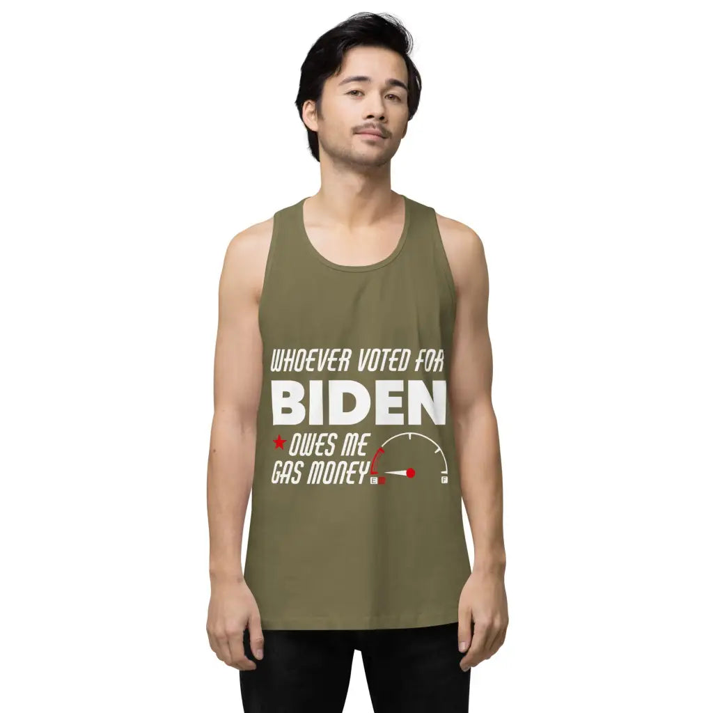 Whoever Voted For Biden Men’s Premium Tank Top - Republican