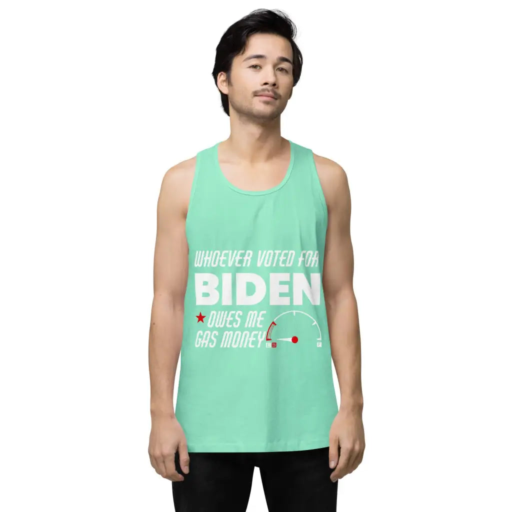 Whoever Voted For Biden Men’s Premium Tank Top - Republican