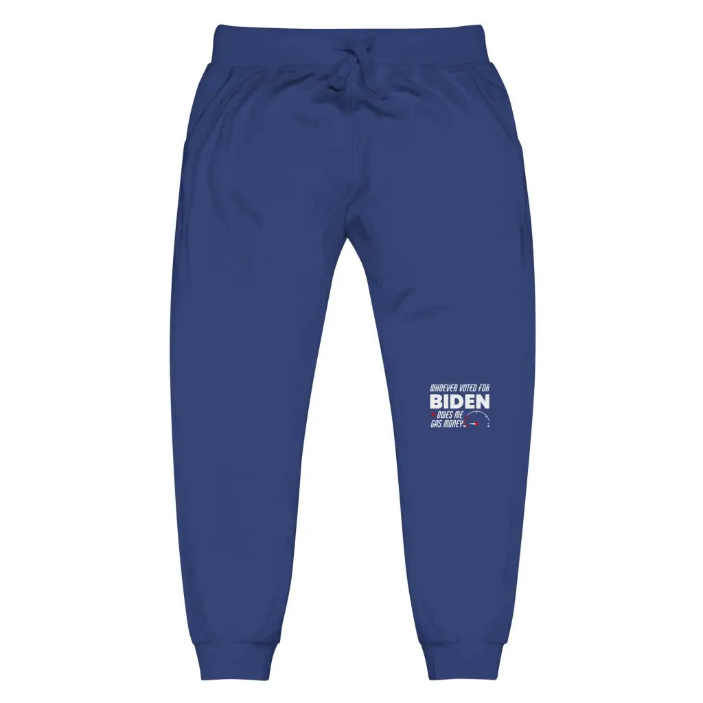 Whoever Voted For Biden Unisex Fleece Sweatpants -