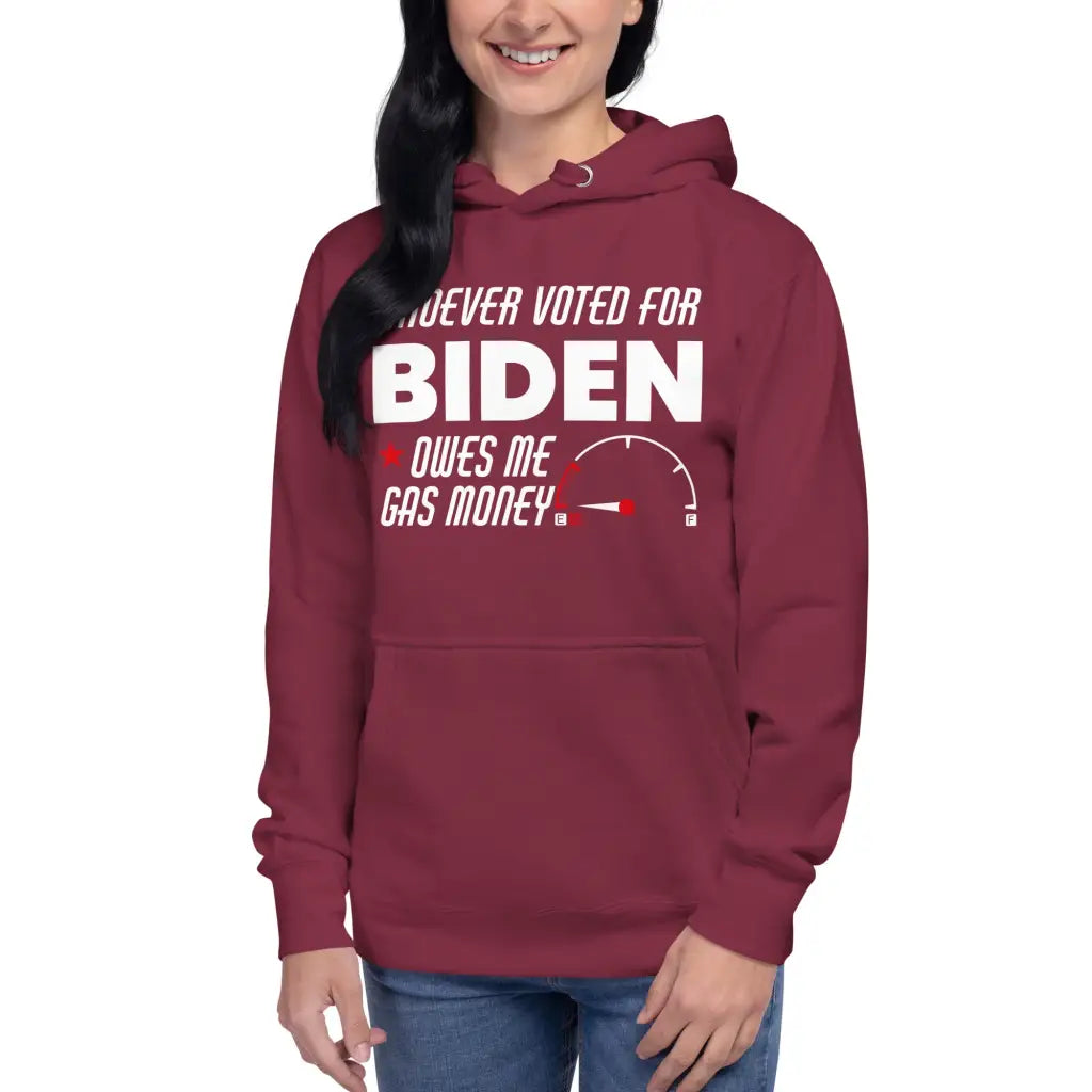 Whoever Voted For Biden Unisex Hoodie - Republican