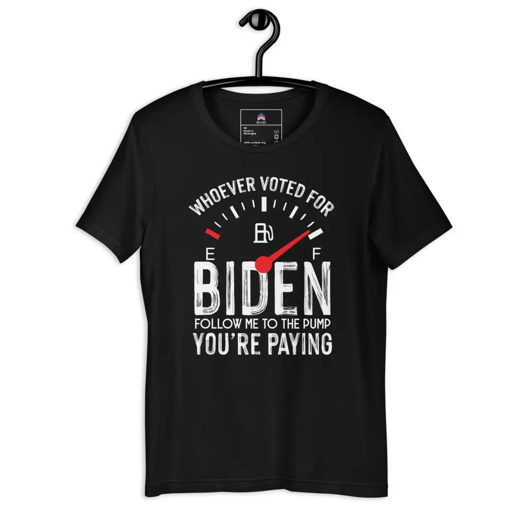 Whoever Voted For Biden Unisex T-shirt - Black / Xs -