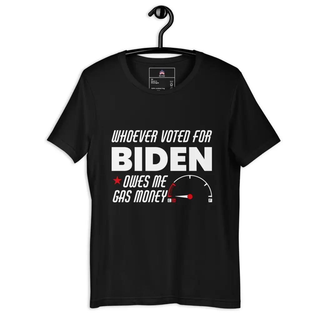 Whoever Voted For Biden Unisex T-shirt - Black / Xs -