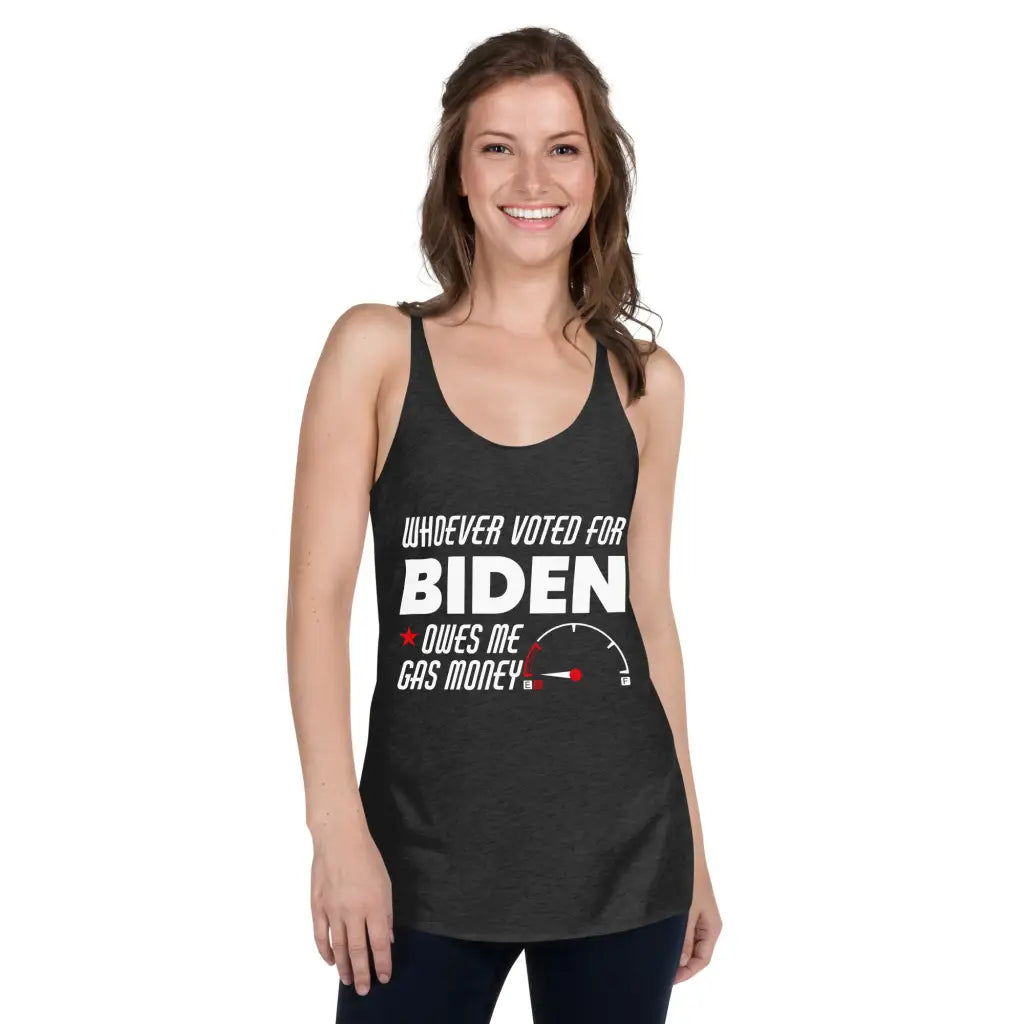 Whoever Voted For Biden Women’s Racerback Tank - Republican